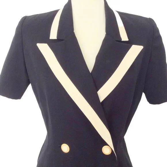 Collectibles Vintage Black Career Dress Size 4 - Picture 2 of 6